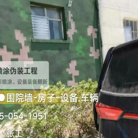 阿勒泰数码迷彩漆施工